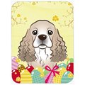 Carolines Treasures Cocker Spaniel Easter Egg Hunt Mouse Pad- Hot Pad or Trivet BB1898MP